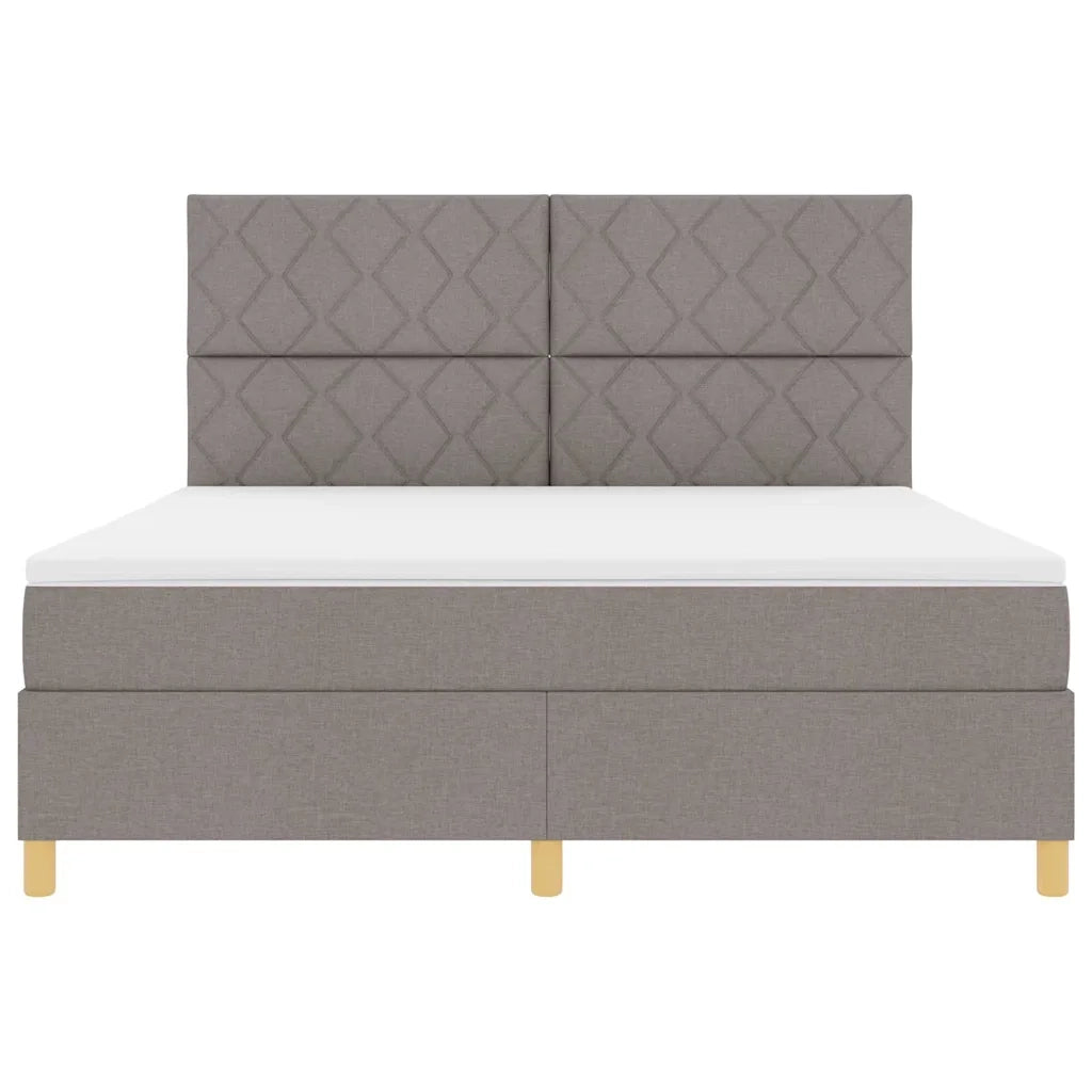 Letto a molle con testiera Talpa 180 x 200 cm Tessuto 3339718