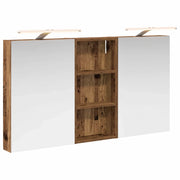 Set di Armadi da Bagno | Armadio da bagno con porta 3 pz 110 x 10,5 x 60,5 cm