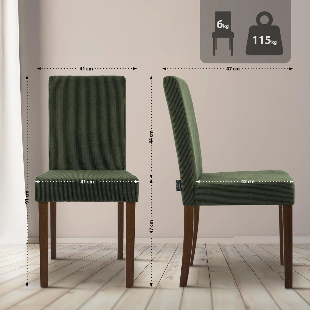 Esszimmerstuhl Ina Cord antik dunkel