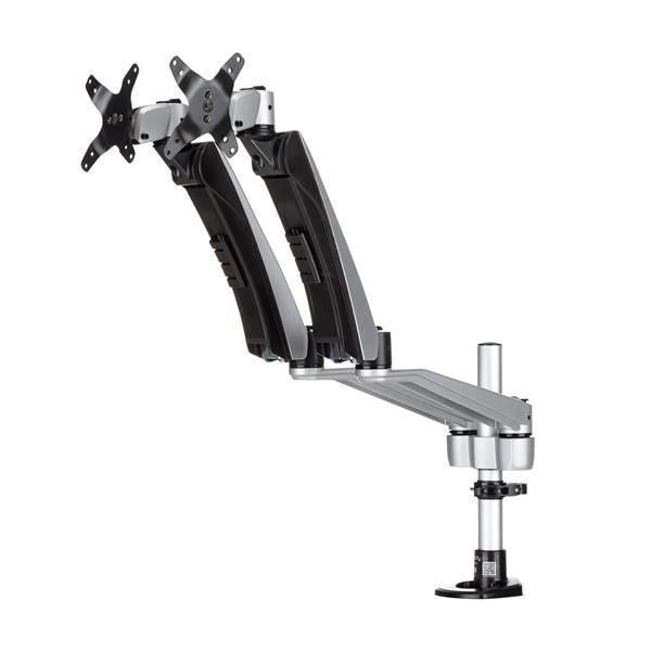 Startech.com supporto per doppio monitor con bracci articolati - impilabile - assemblaggio tool-less - ARMDUAL30