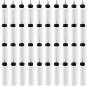 Set di flaconi a compressione 40 pezzi - 4 oz/120 ml - Plastica - Boccia applicatrice con beccuccio - Leggero e duraturo - Squeeze Flessen
