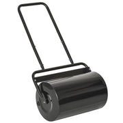 RULLO DA GIARDINO 32 X 50 CM METALLO NERO SERBATOIO FINO 38 L