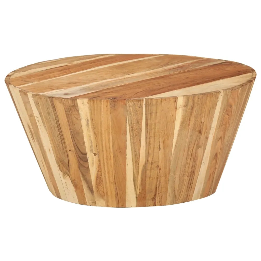 Tavolino da Salotto 65x31 cm in Legno Massello di Acacia cod mxl 63238