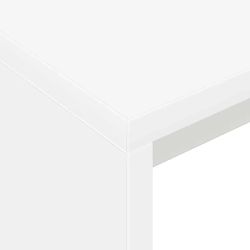 Scrivania Bianco 109 x 50 x 78 cm Legno multistrato
