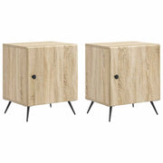 Armadio da Notte 2 pcs Rovere Sonoma 43 x 34,5 x 50 cm 895490