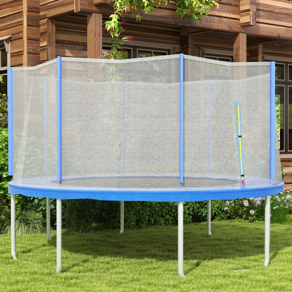 Rete di Sicurezza per Trampolino ? 426 cm ¨C Zephmum ¨C Grigio