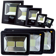 Trade Shop - Faro Led Faretto Super Luminoso Luce Bianca Impermeabile Per Esterno Slim Ip66 -