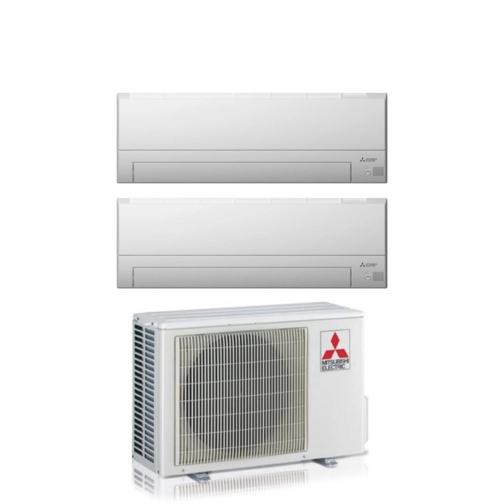 Condizionatore Dual Split Mitsubishi Electric MSZ-BT 7+12 con MXZ-2F53VF R-32 Wi-Fi Integrato