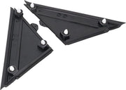 Copertura per specchiera per portiere per auto 500 2012-2017 - Colore nero - Qualità elevata.