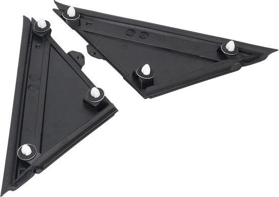 Copertura per specchiera per portiere per auto 500 2012-2017 - Colore nero - Qualità elevata.