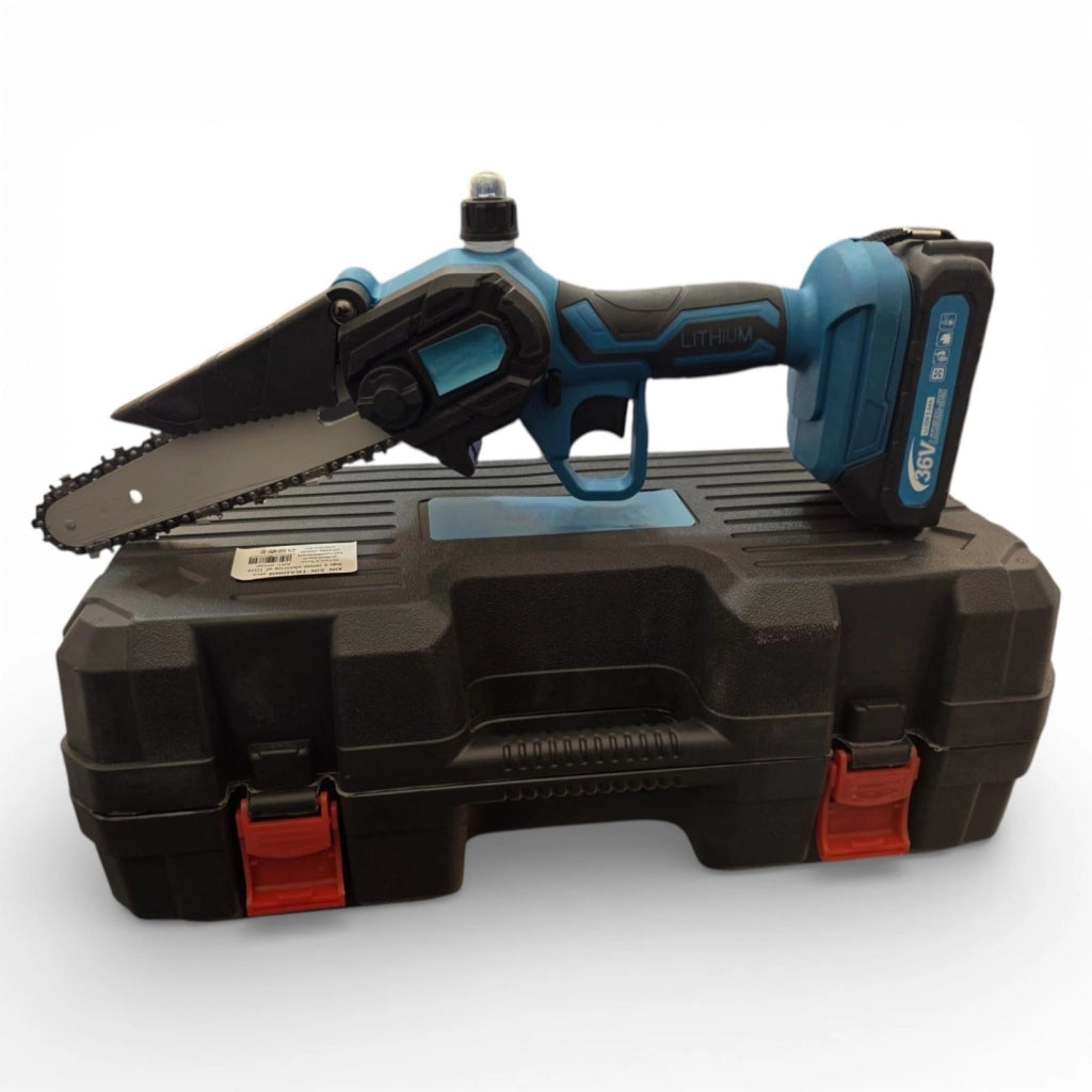 Motosega Elettrosega 6" doppia batteria 36V 5,0Ah elettrica lama 6" 07730