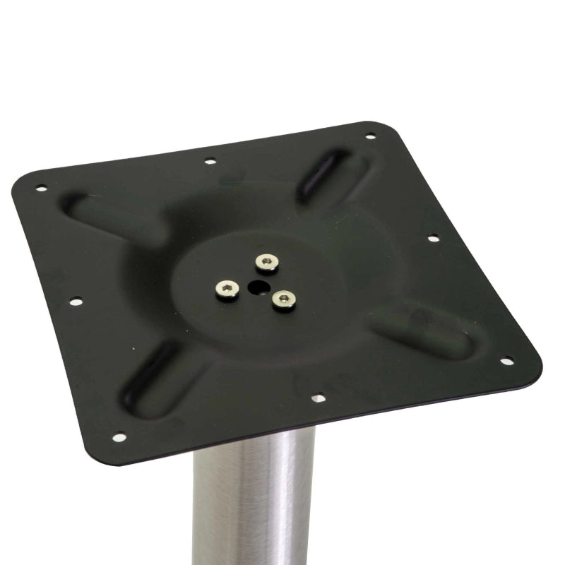 Base tavolo acciaio Gordon colore inox tondo cm ø45h72
