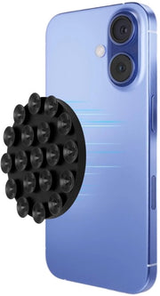 Sostegno magnetico per telefoni cellulari - Sostegno auto per telefoni cellulari con morsetto - Sostegno antiscivolo per telefoni cellulari - Duraturo - Adatto per smartphone - Presa forte per smartphone - Sostegno per smartphone