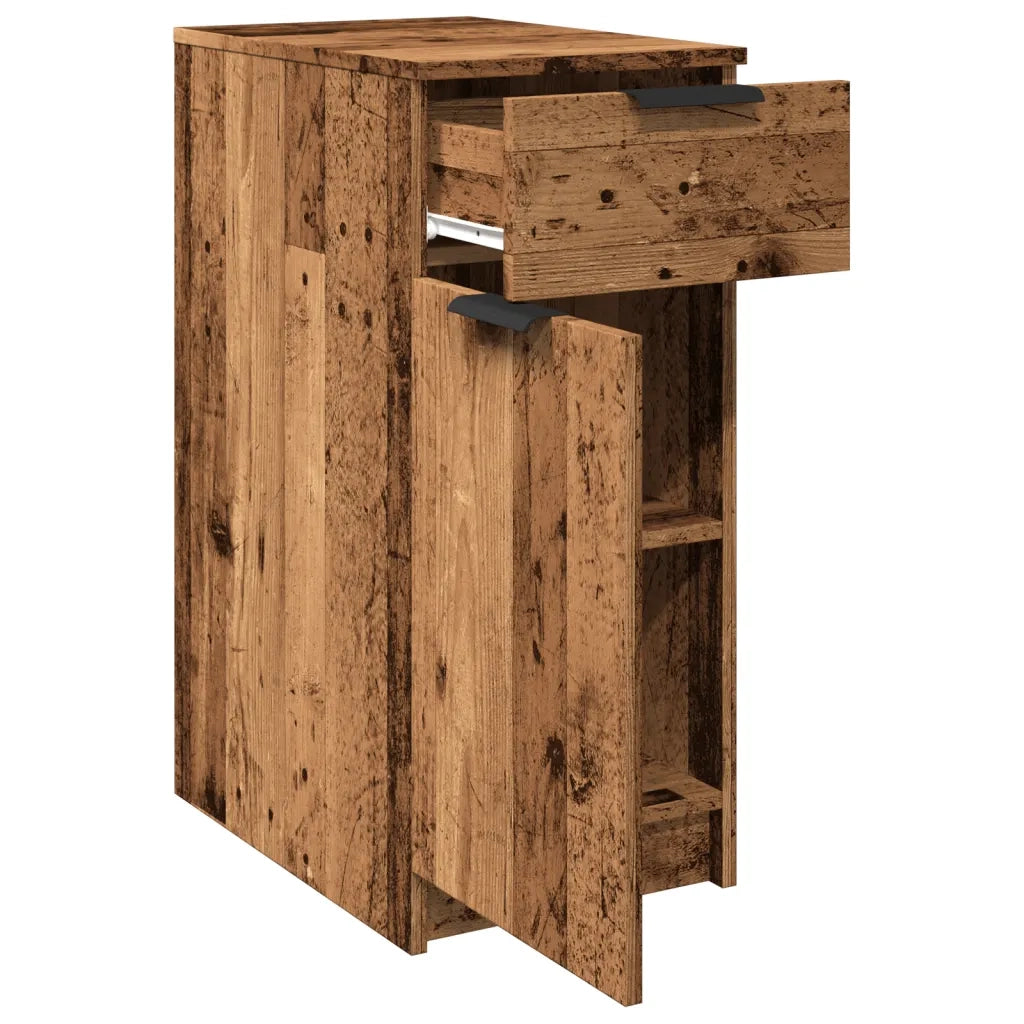 Scrivania Legno Antico 33x50x75 cm in Truciolato 856997