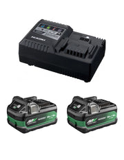Power Set HIKOKI UC18YSL3WHZ (2 x 5,0Ah/2,5Ah + UC18YSL3)