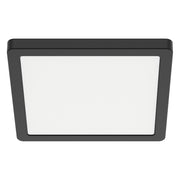 Plafoniera quadrata 17cm nera LED 12W CCT EVORA Milagro
