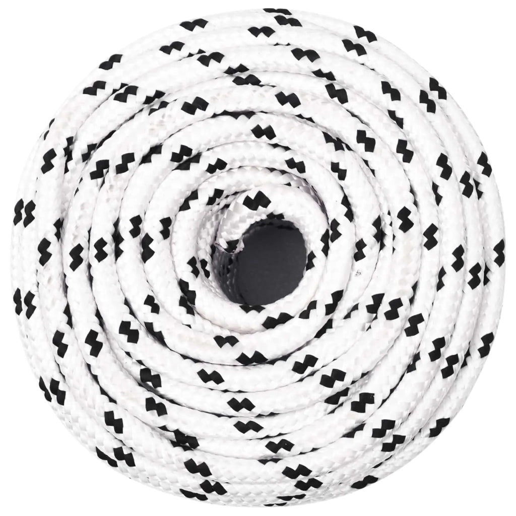 Corda multiuso 8 mm 25 m Bianco Poliestere 3473432