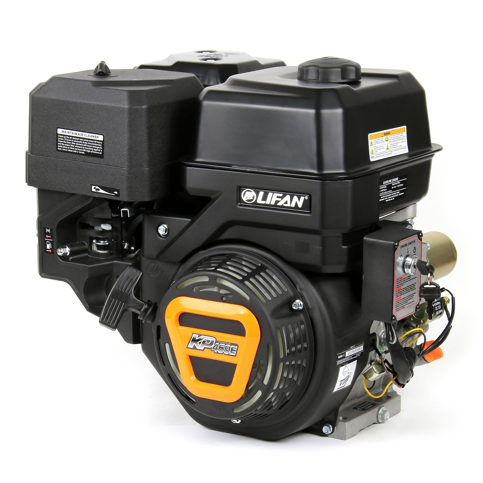 LIFAN KP460E Motore a benzina 25,4mm 15,6 CV a 1 cilindro per piastre vibranti e macchine edili