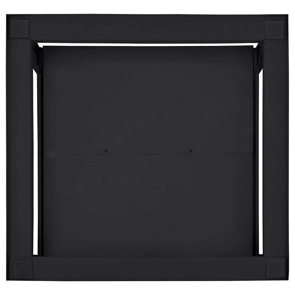 Pedestallo per Lavatrice Nero 60 x 56 x 52 cm Acciaio