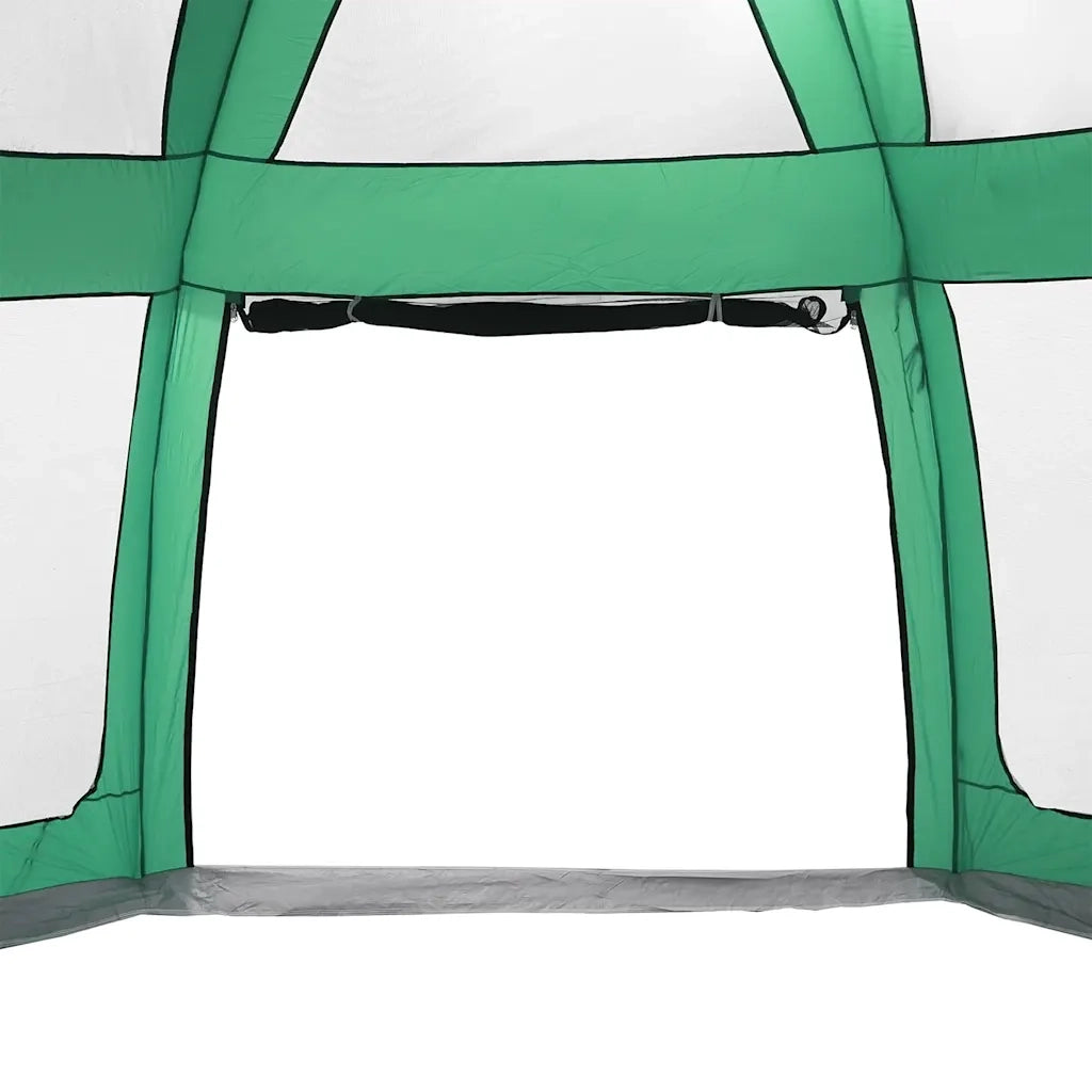 Tenda da piscina con Patta Rimovibile&Pareti in Rete 690x690 cm 4100641