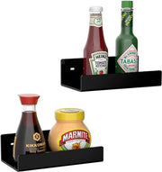 Pannelli di decorazione per parete in acrilico neri, 18 cm, 2-pack, organizzatori per sala da pranzo in acrilico da appendere al muro