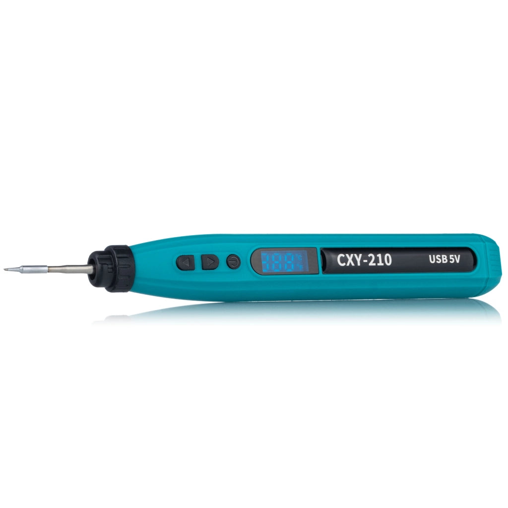 Saldatore Senza Fili CXY-210 SmartSolder Pro – Temperatura Regolabile 180–480°C | Display LED | USB-C | Batteria 18650