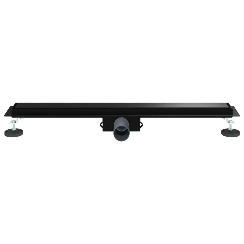 Drenaggio doccia 2 in 1 Nero 80 cm Acciaio Inox 304 CFW2548647