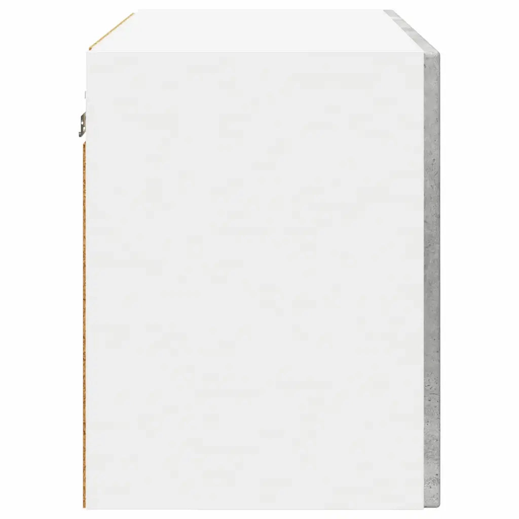 Armadietto a muro PORTO 2 pcs Grigio cemento 60 x 31 x 40 cm