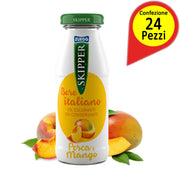 Skipper pesca e mango confezione da 24 bottiglie di vetro da 200 milliliters