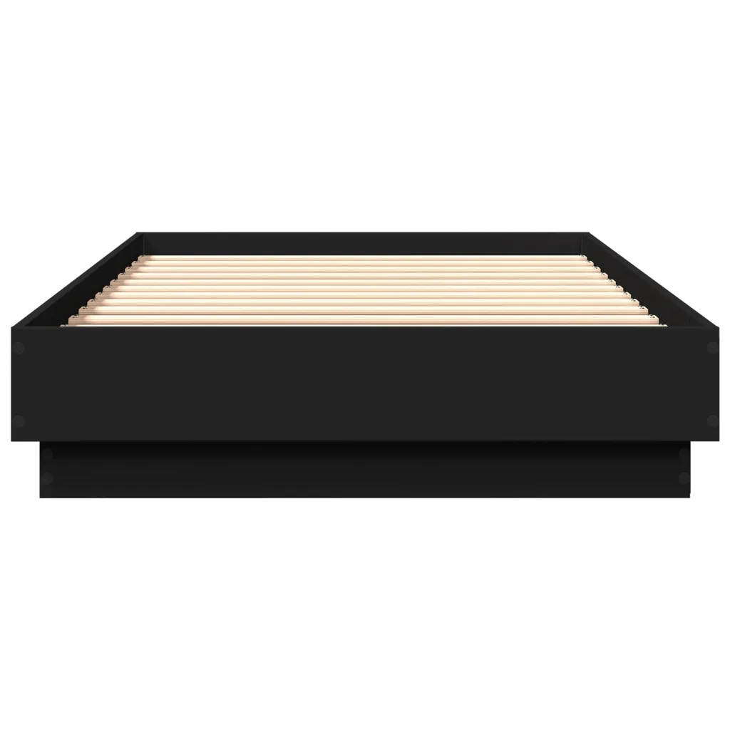 Giroletto con LED Nero 100x200 cm 839505