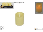 1 Pezzo Lumino con Movimento Fiamma a Batteria 10 cm