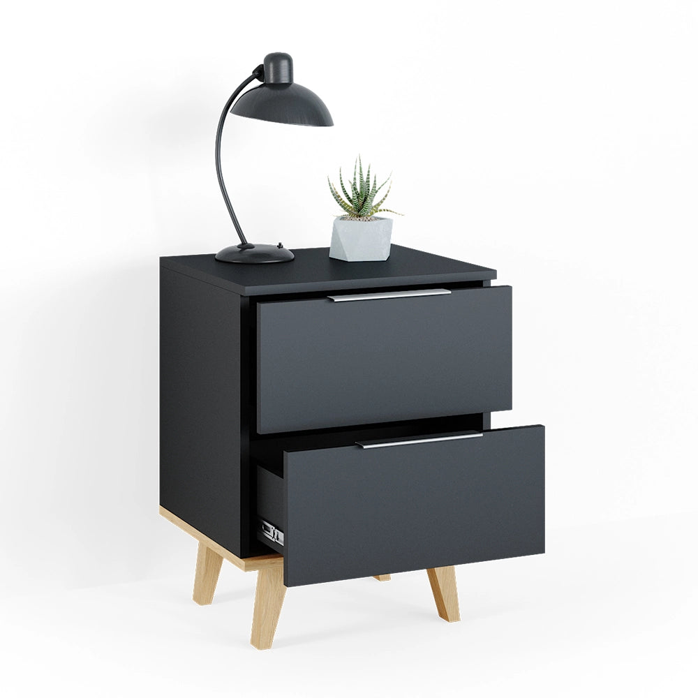 Vicco Cassettiera per camera da letto Antracite 40 x 60.6 cm