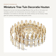 Hek per giardino in legno da 90 cm - Mini giardino - Decorazione per giardino - Bordo per giardino - Decorazione per piante in miniatura - Mini giardino di dimensioni ridotte