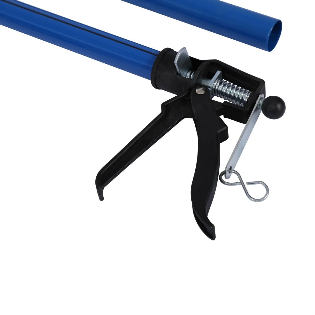 Supporto di sostegno staffa a soffitto asta telescopica barra in acciaio 115-290 cm 30 kg blu 16_0000509