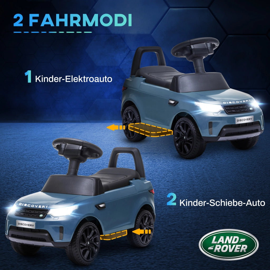 Auto elettrica per bambini Land Rover 6V ¨C zephmum ¨C blu