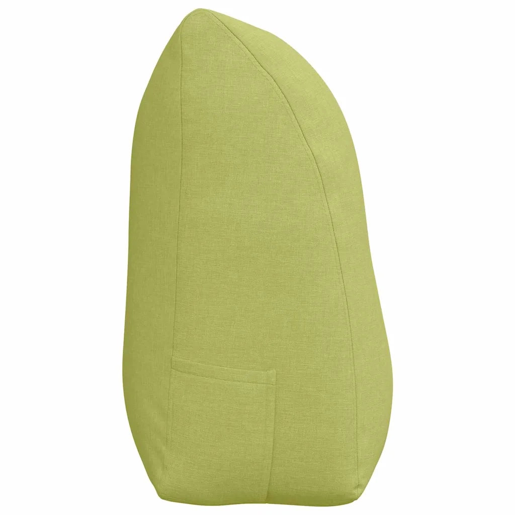 Cuscino per Schiena Verde chiaro 100 x 24 x 50 cm Tessuto