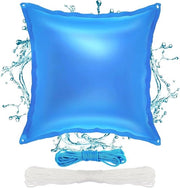 Cuscino per piscina invernale 120 x 120 cm rettangolare cuscino a gas - Resistente al freddo per copertura piscina invernale