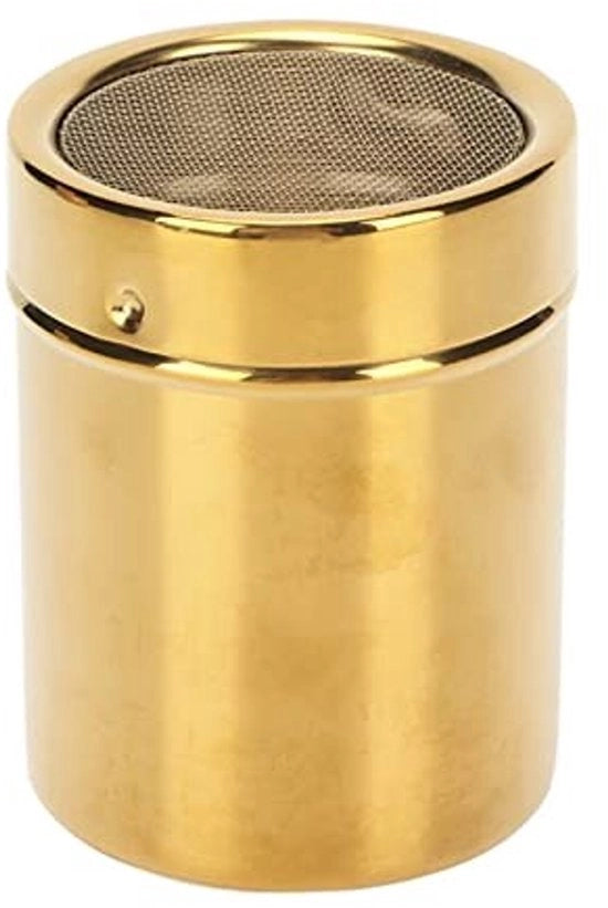 Set di macinazione a polvere con coperchio - 7 x 9 cm - Resistente e in acciaio inossidabile - Macinatore a polvere