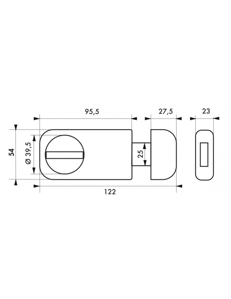 Serratura a cilindro da applicare per porta d'ingresso, grigio, 3 chiavi reversibili – Serrurerie de Picardie