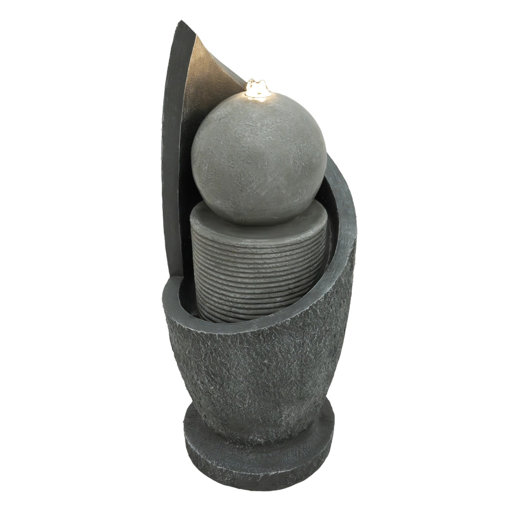 Fontana da Giardino Elettrica con LED e Cascata – Zen Cascade