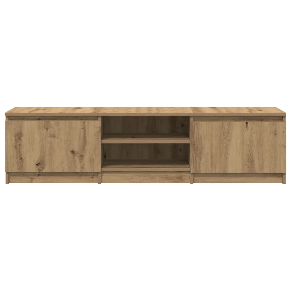 Mobile Porta TV Rovere Artigianale 140x40x36 cm Multistrato 861139