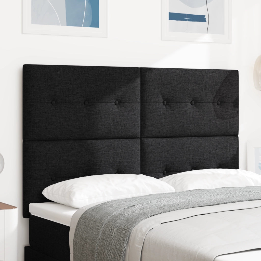 Testata LED  Nera 80 cm Tessuto