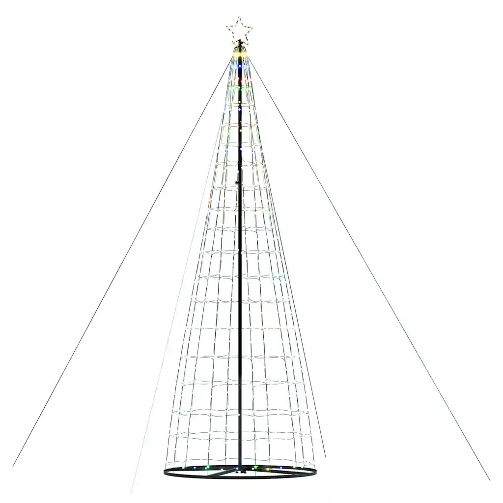 Albero di Natale a LED 1534 LED Colorato 500 cm 4016459