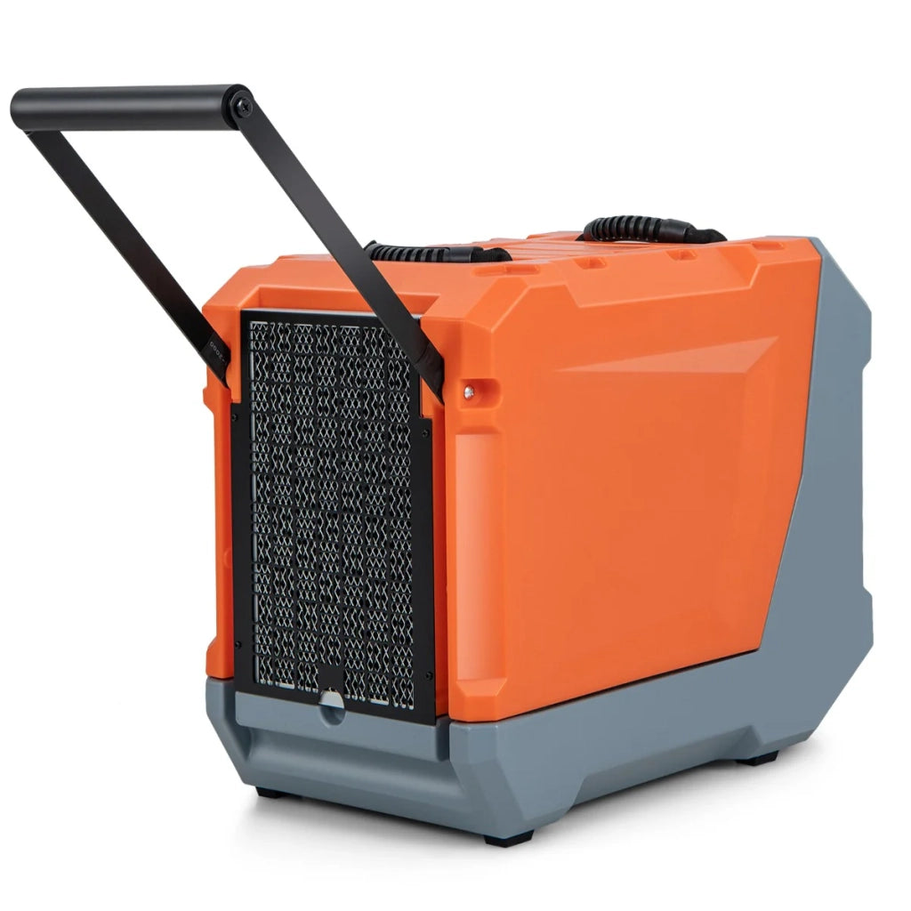 Deumidificatore ad alta efficienza da 85 l/giorno per grandi spazi 57 x 34 x 47 cm con drenaggio automatico LLDPE arancione 20_0021011