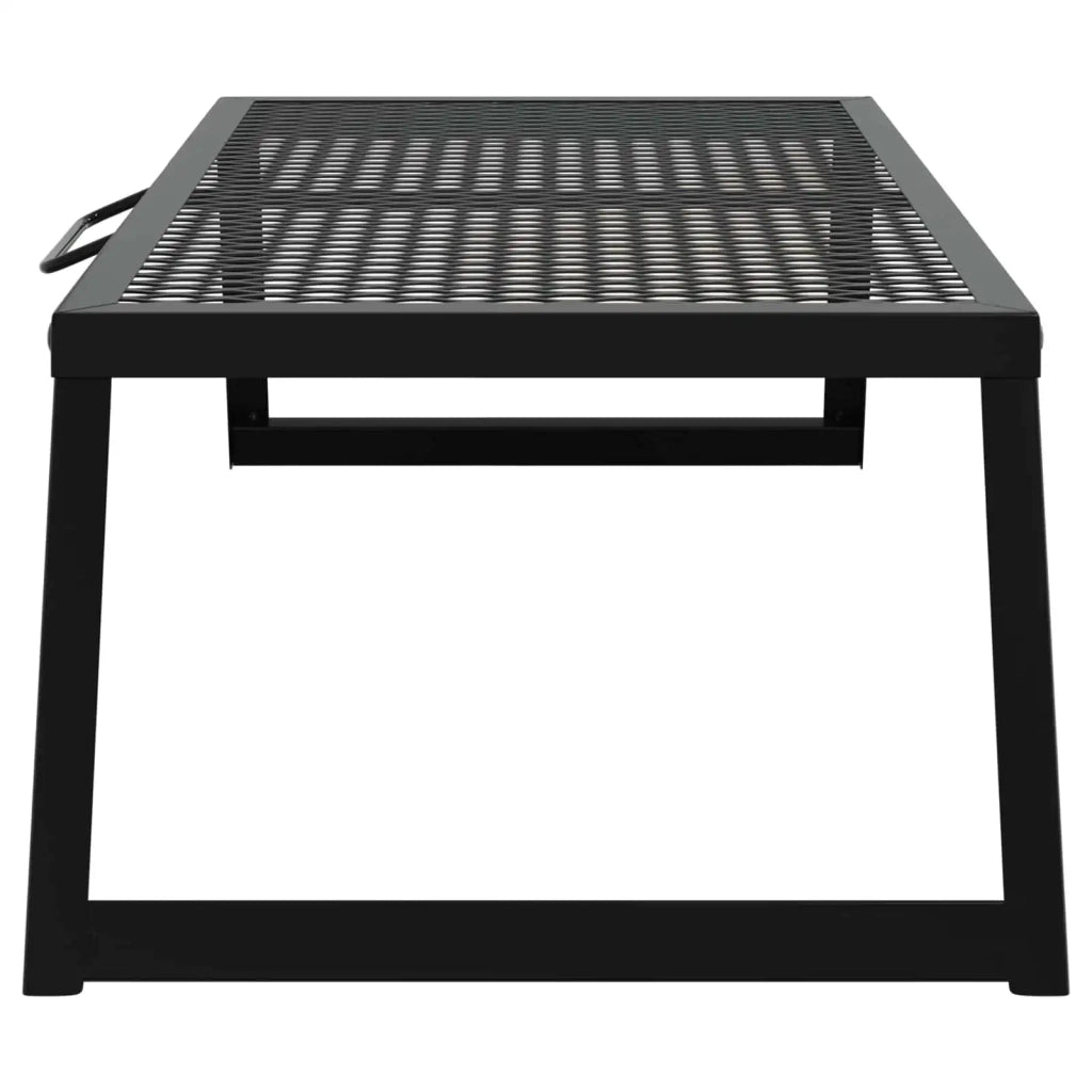 Griglia da Campeggio Pieghevole Nero 58 x 31 x 2 cm CFW9680595