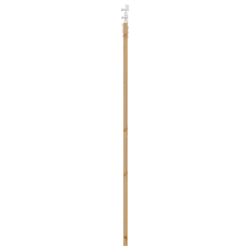 Set di porte scorrevoli  con hardware 61x198.5 cm in legno massello di pino
