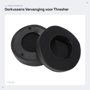 Orechiere sostituibili - Gel/Trauma schiuma - Comfortevole - Duraturo - Per Thresher cuffie uditve - Facile da installare - Cuffie uditve supporti