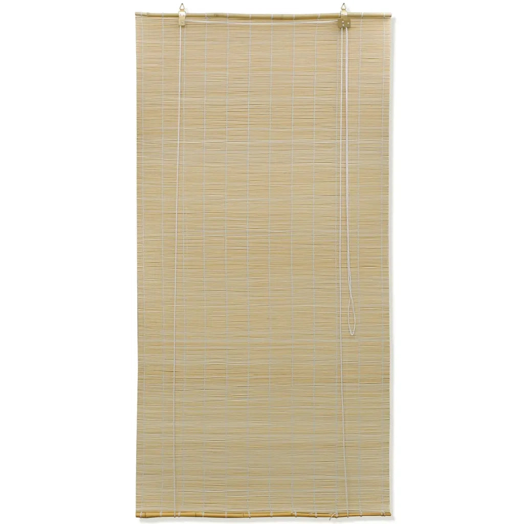 Tenda Avvolgibile in Bambù 150x160 cm Naturale 245816