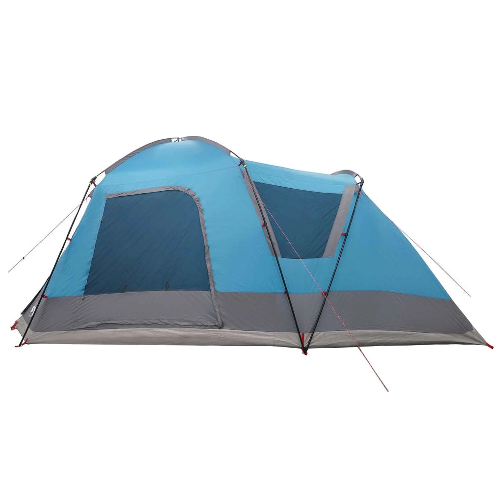 Tenda Capanna con tetto Blu 8 persone Poliestere e Acciaio 42028576