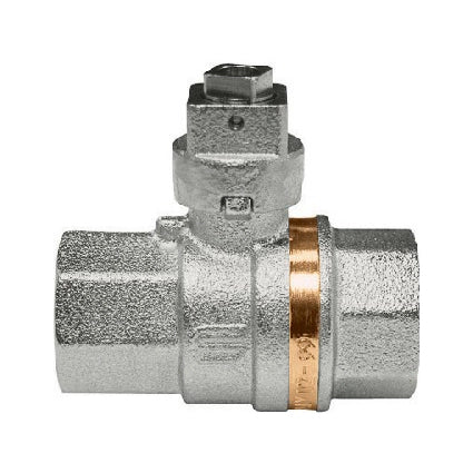 VALVOLA A SFERA GALAXY FF CON CAPPUCCIO PIOMBATURA- 1/2  DN 15  PN 63- EFFEB- pezzi 1